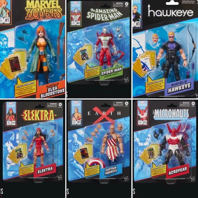 • ¡Hype de los 90 y moldes nuevos! Análisis a fondo de la Wave 3 de Marvel Legends Mini Comics · foto 1