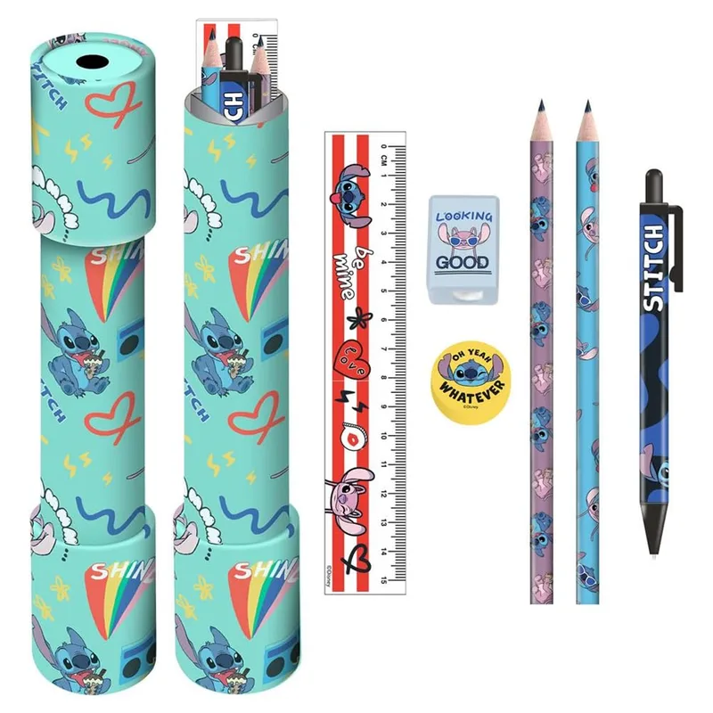 Estuche Rectangular Lilo & Stitch Disney Pyramid International · foto 1