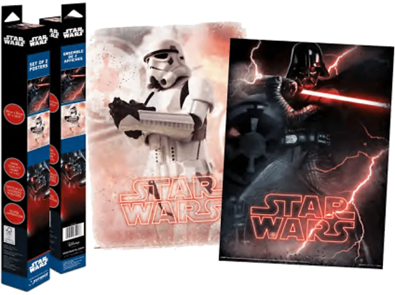Set de 2 Pósters Star Wars Pyramid International · foto 1