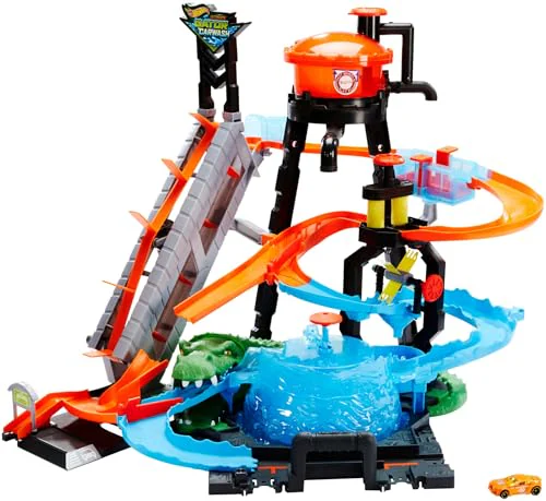 Pista Cocodrilo Destructor Hot Wheels · foto 1