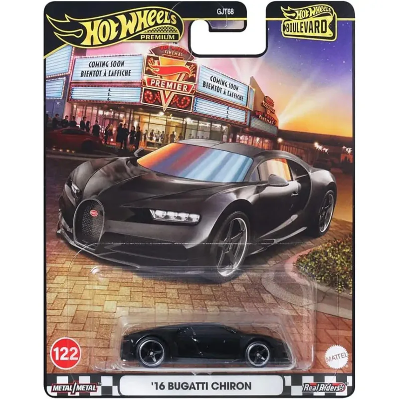 Coche Premium Boulevard '16 Bugatti Chiron Hot Wheels · foto 1