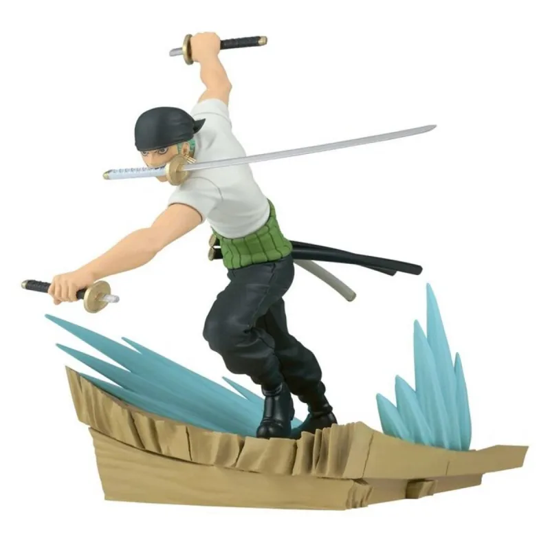 Estatua Roronoa Zoro One Piece 11 cm Banpresto · foto 1