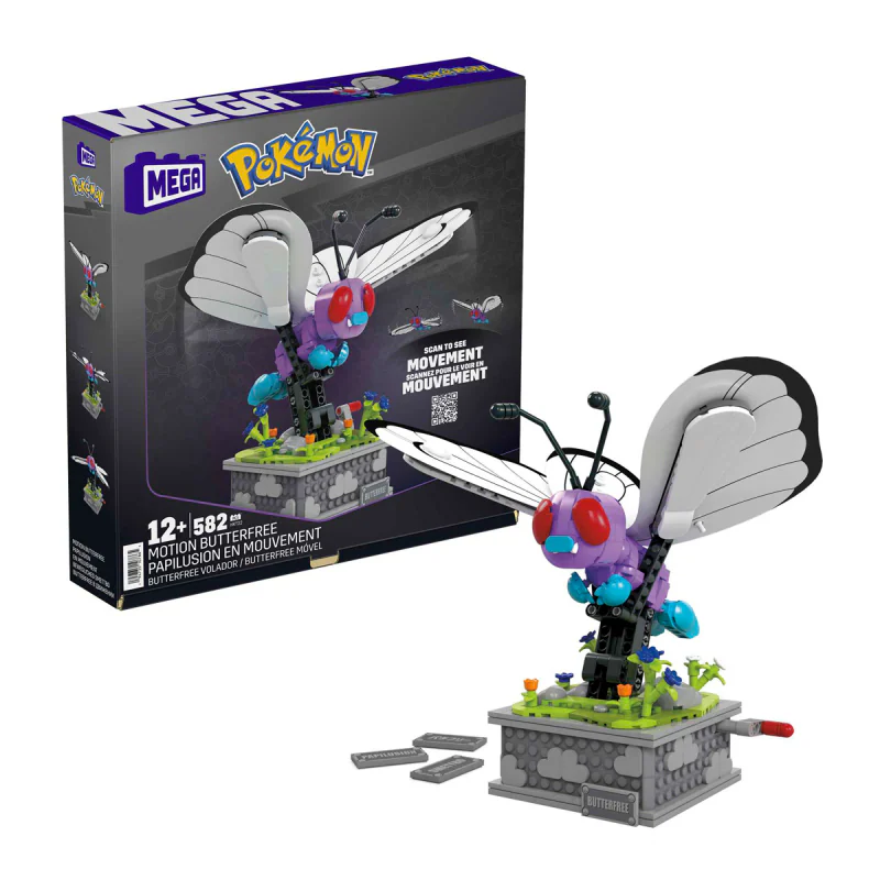 Set MEGA Pokémon Motion Butterfree Mattel · foto 1