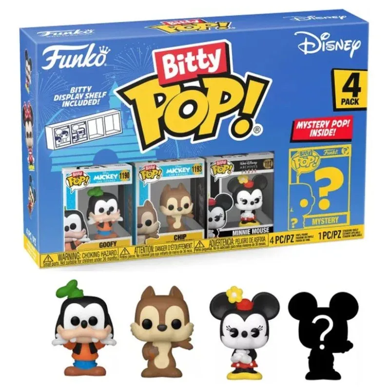 Pack de 4 Funko Bitty POP! Disney Goofy · foto 1