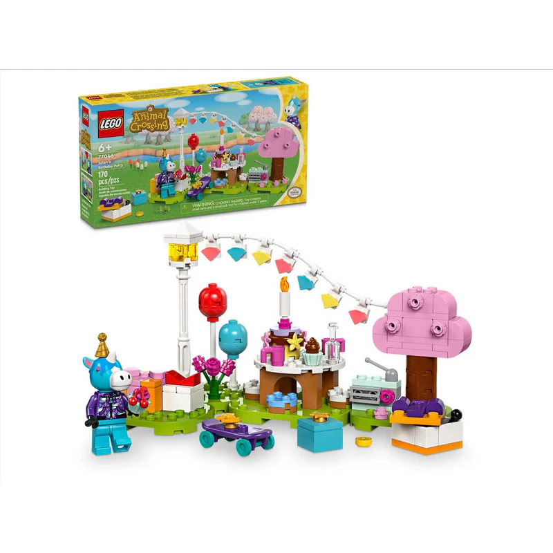 Set LEGO Animal Crossing Fiesta de Cumpleaños de Azulino 77046 · foto 1