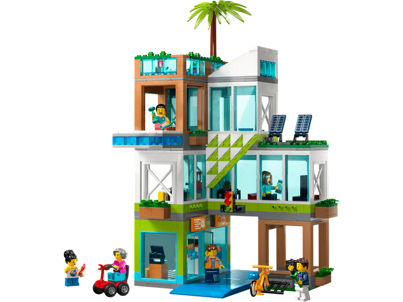 Set LEGO City Edificio de Apartamentos 60365 · foto 1