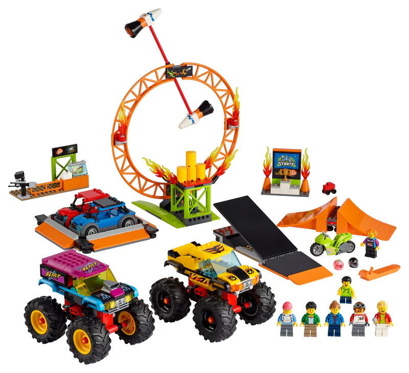 Set LEGO City Espectáculo Acrobático Arena 60295 · foto 1