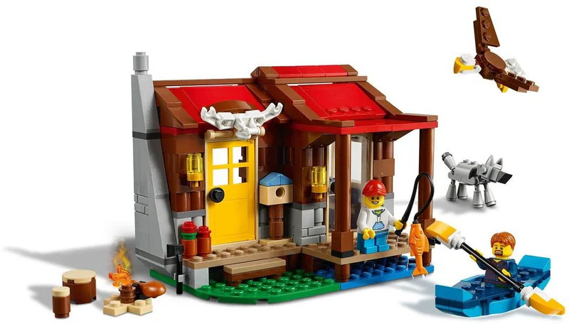 Set LEGO Creator Cabaña Campestre 31098 · foto 1