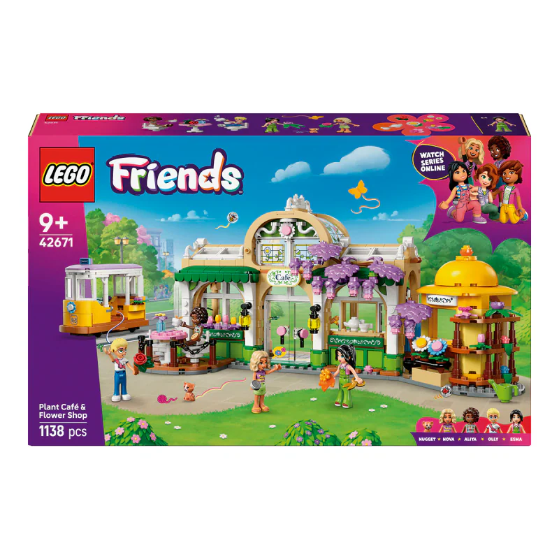 Set LEGO Friends Café Botánico y Floristería 42671 · foto 1