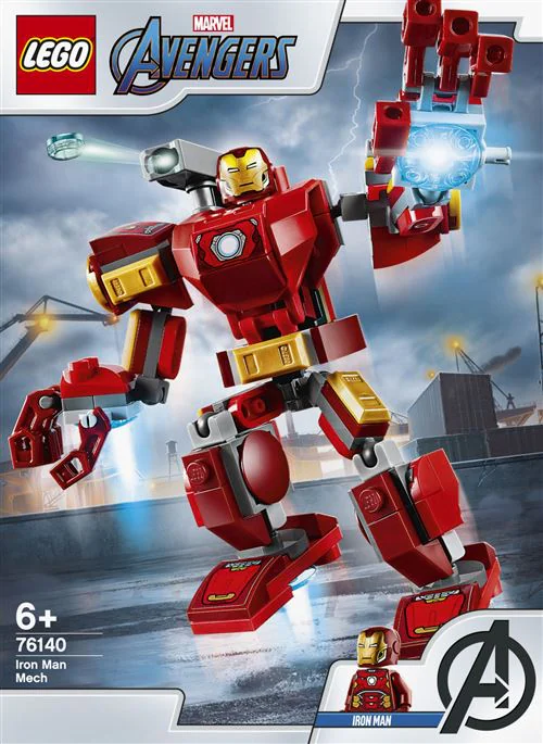 Set LEGO Marvel Armadura Robótica de Iron Man 76140 · foto 1