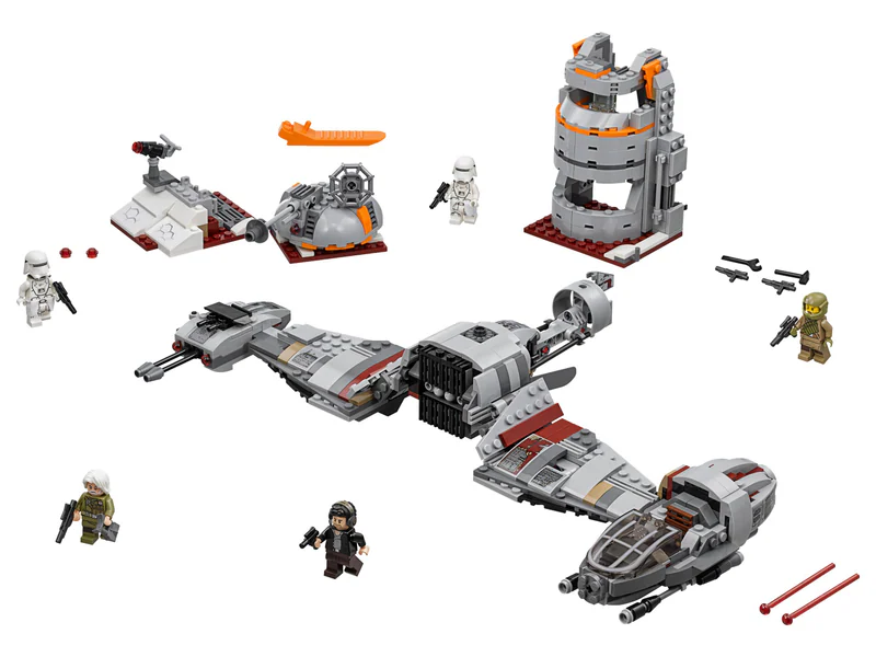 Set LEGO Star Wars Defensa de Crait 75202 · foto 1