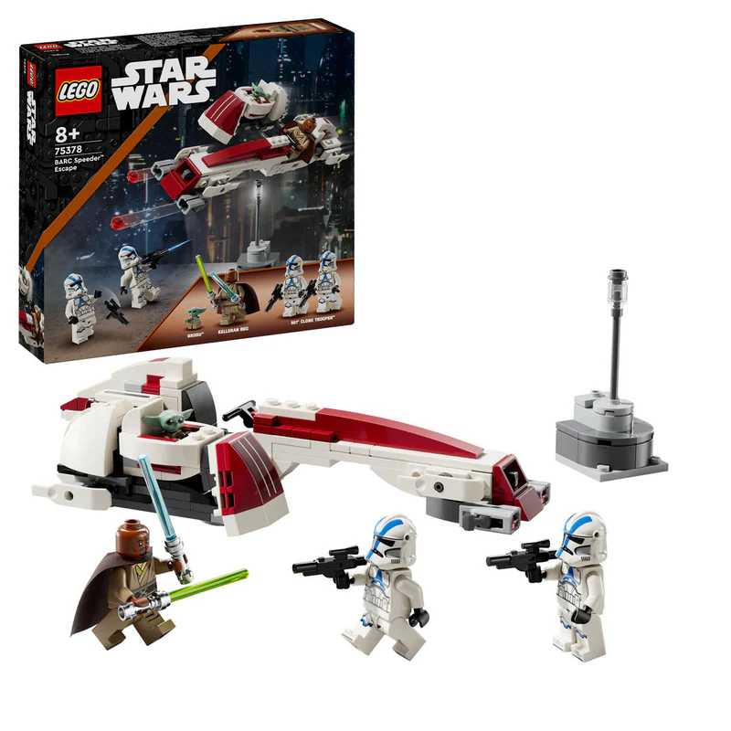 Set LEGO Star Wars Huida en Speeder BARC 75378 · foto 1