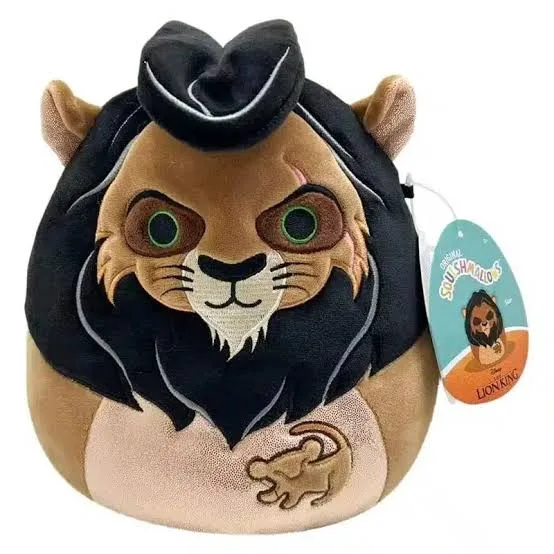 Peluche Squishmallows Scar 20 cm The Lion King Disney · foto 1